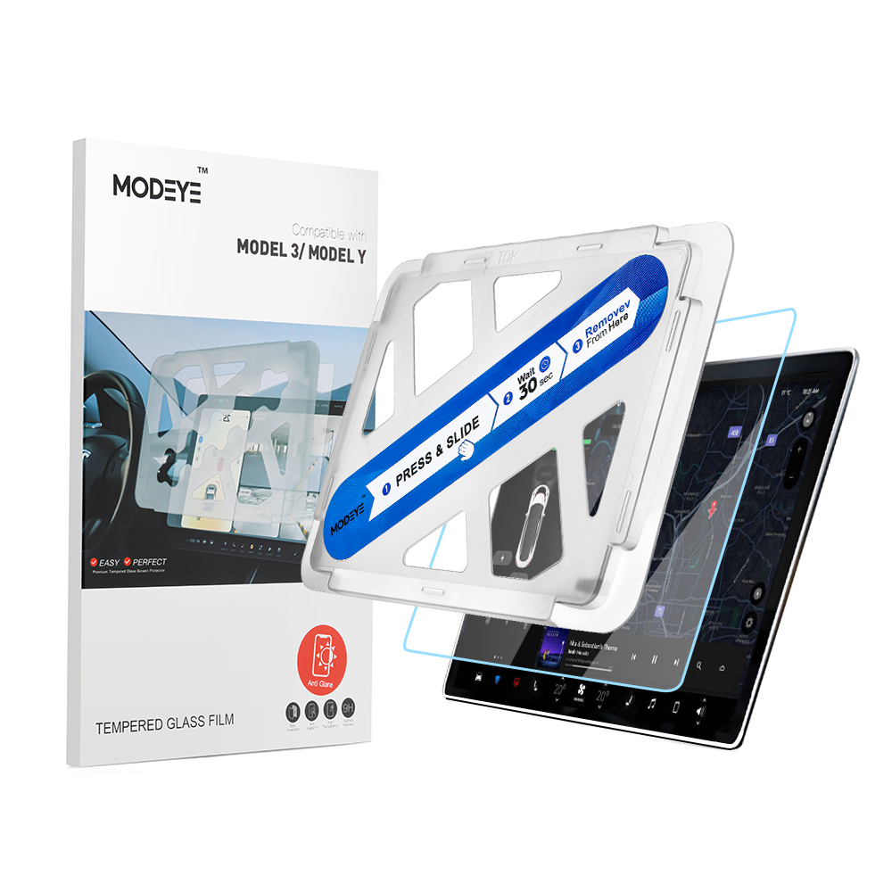 Anti Glare Car Rearview Mirror Film - Film d'écran de contrôle Central GPS