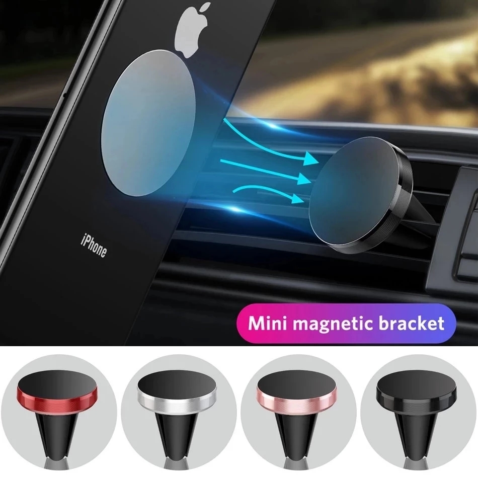 Magnetic Phone Holder For Car Vent - Support de téléphone magnétique universel pour
