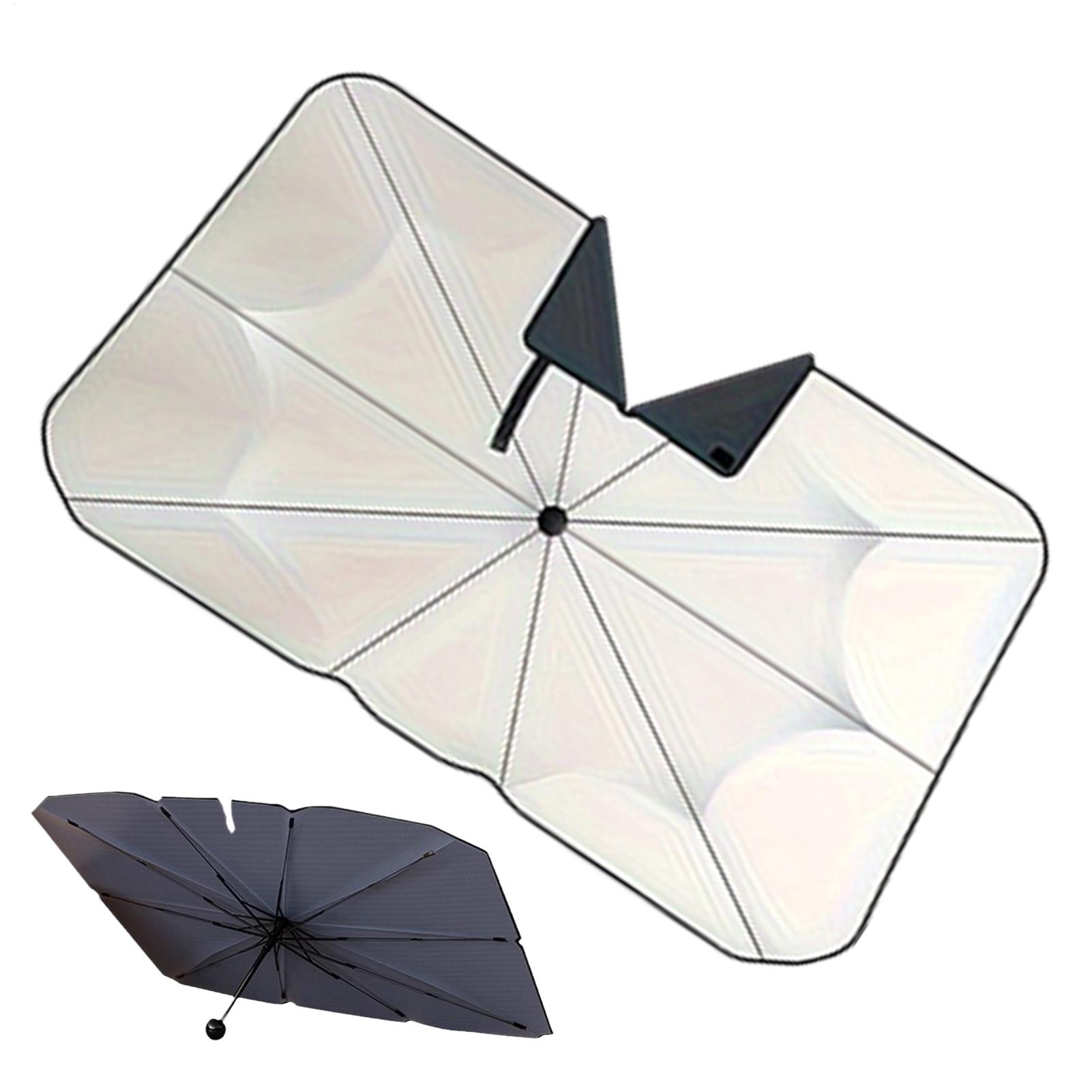Car Sunshade Windshield Umbrella Foldable - Parasol pare-soleil portable pour pare-brise de