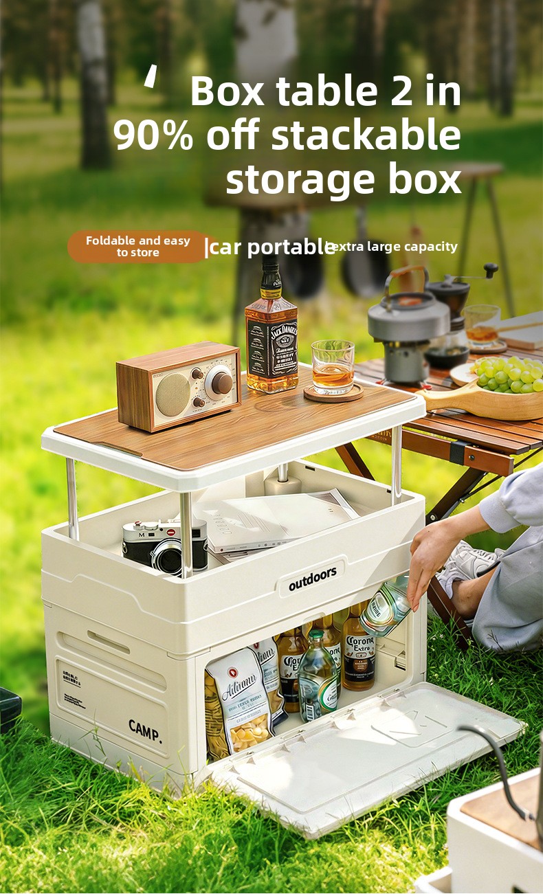 Car Trunk Organizer Foldable Storage Box - Boîte de rangement pliable pour le