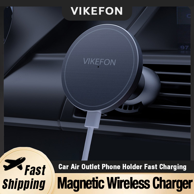 Magnetic Phone Holder For Car Vent - Support de téléphone pour chargeur sans