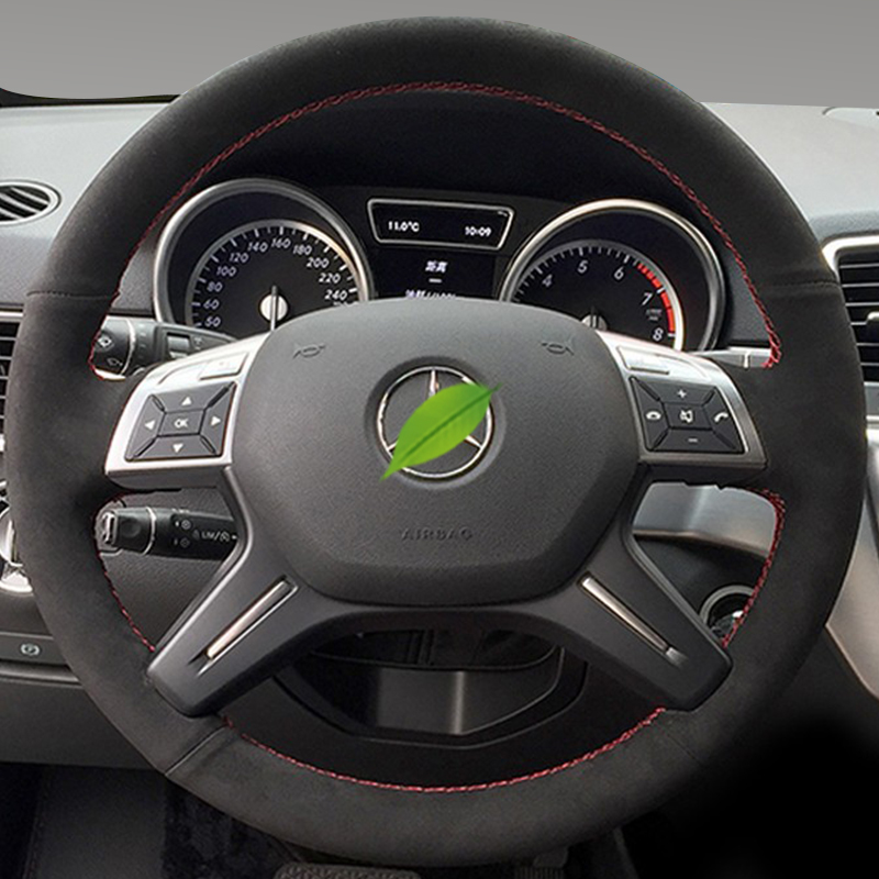 Car Steering Wheel Cover Anti Slip Breathable - Pour Mercedes Benz Classe C GL