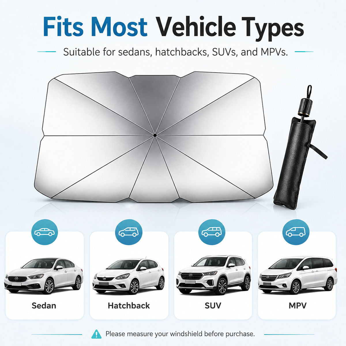Pare-soleil pliable pour pare- - Car Sunshade Windshield Umbrella Foldable avis et prix