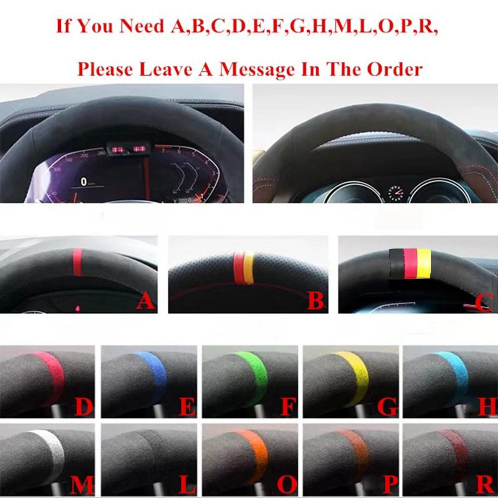 Couverture tressée de volant d - Car Steering Wheel Cover Anti Slip Breathable avis et prix
