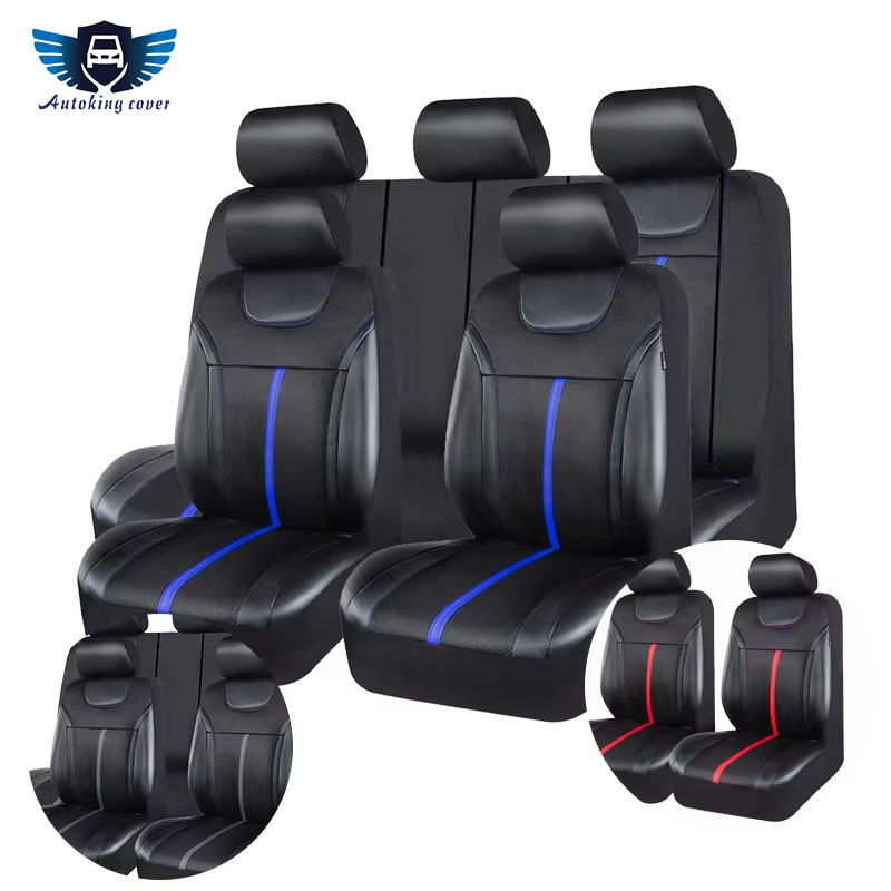 AUTOKING – ensemble de housses - Leather Car Seat Covers Full Set Universal avis et prix