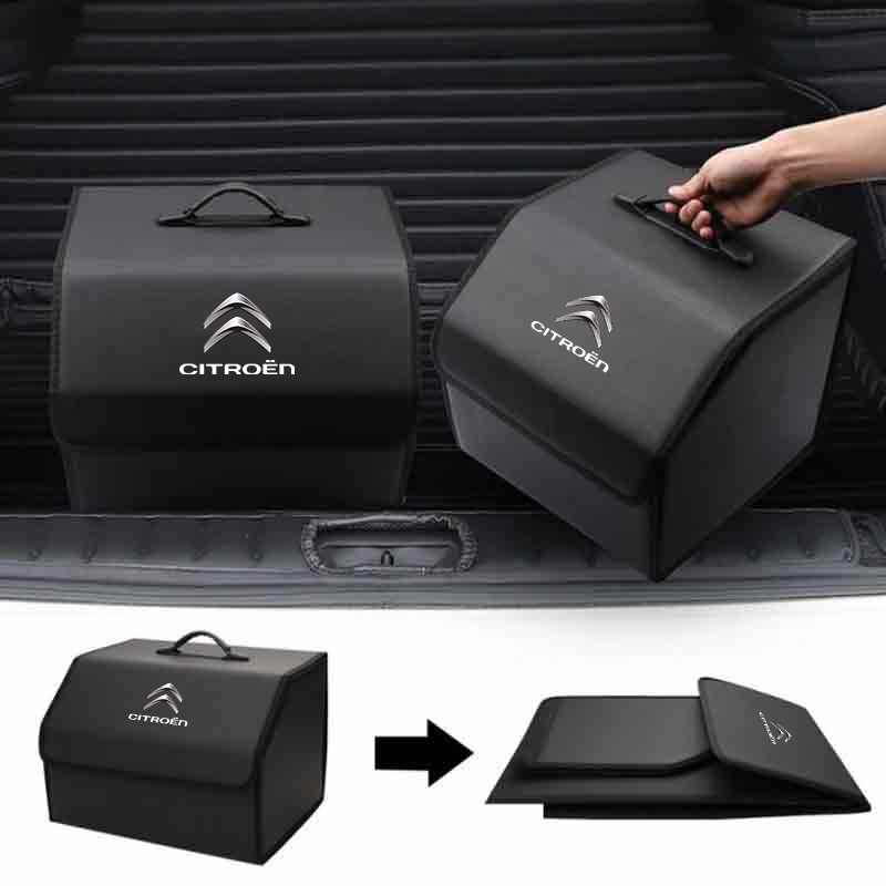 Boîte de rangement pour coffre - Car Trunk Organizer Foldable Storage Box avis et prix