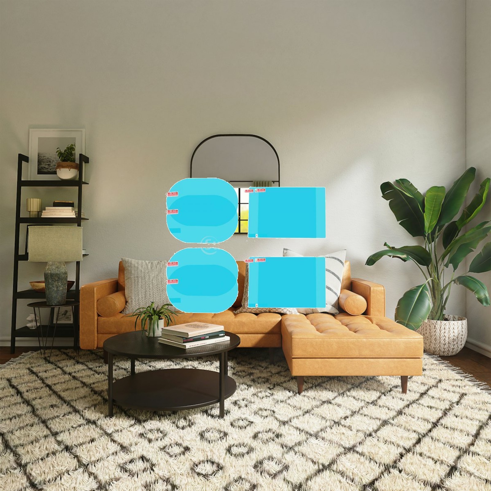 Film protecteur pour rétrovise - Anti Glare Car Rearview Mirror Film avis et prix