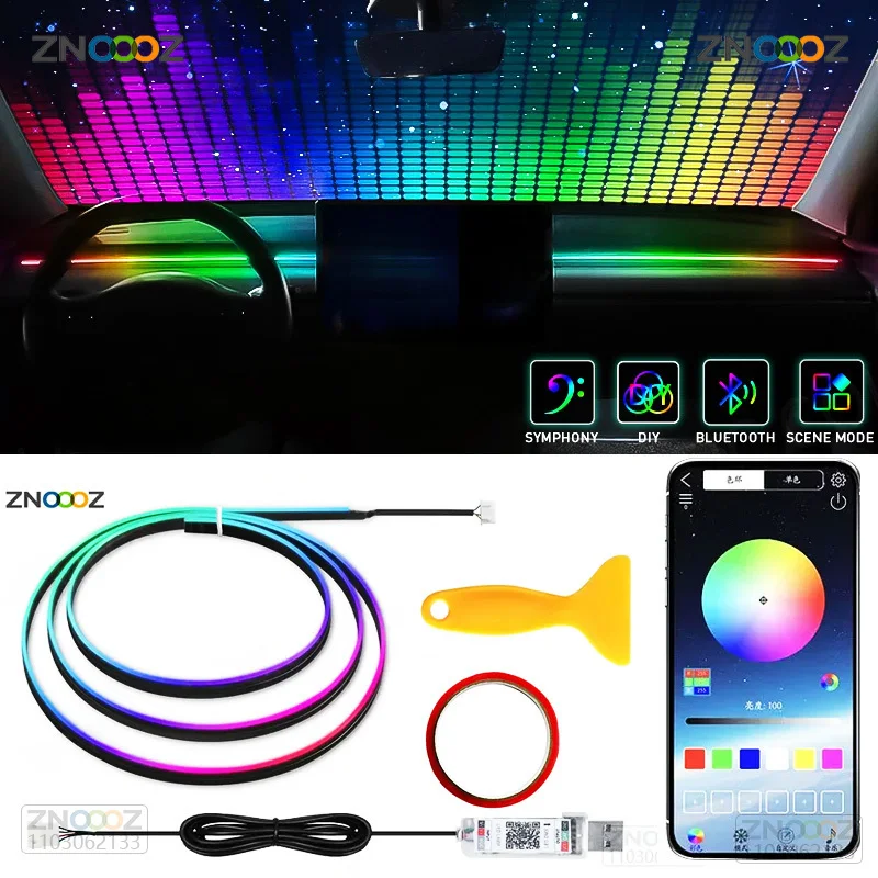 ZNOwing Z-Lumières ambiantes L - Led Ambient Interior Car Lights App Control avis et prix