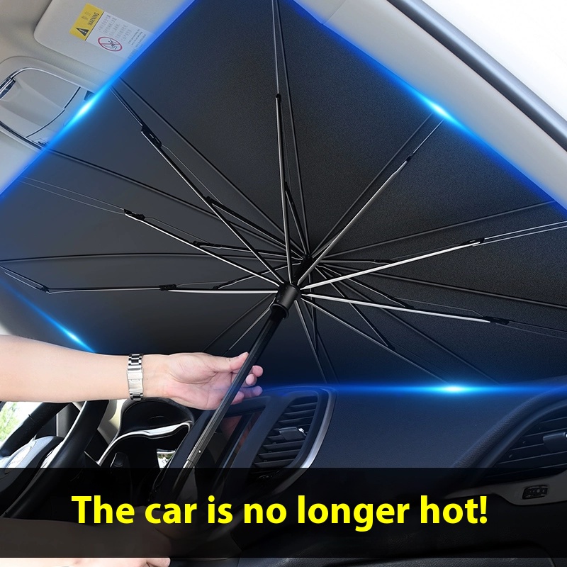 Pare-soleil pliable pour pare- - Car Sunshade Windshield Umbrella Foldable avis et prix
