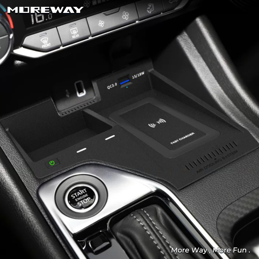 Support de téléphone pour voit - Wireless Car Charger Mount Fast Charging avis et prix