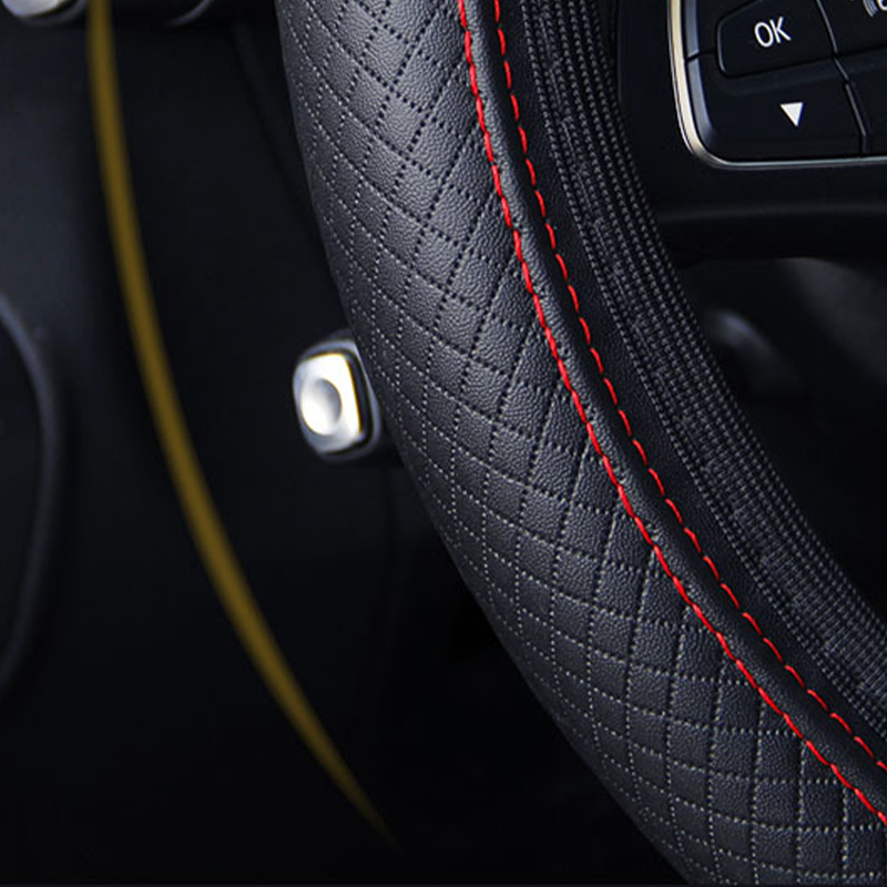 Housse de volant de voiture an - Car Steering Wheel Cover Anti Slip Breathable avis et prix