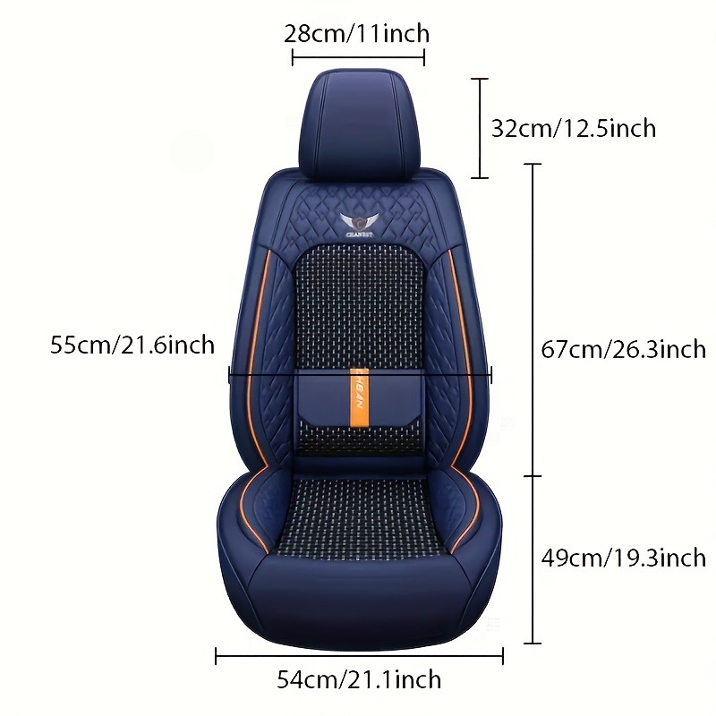 Pour Polo 9n3, Leapmotor B05,  - Leather Car Seat Covers Full Set Universal avis et prix