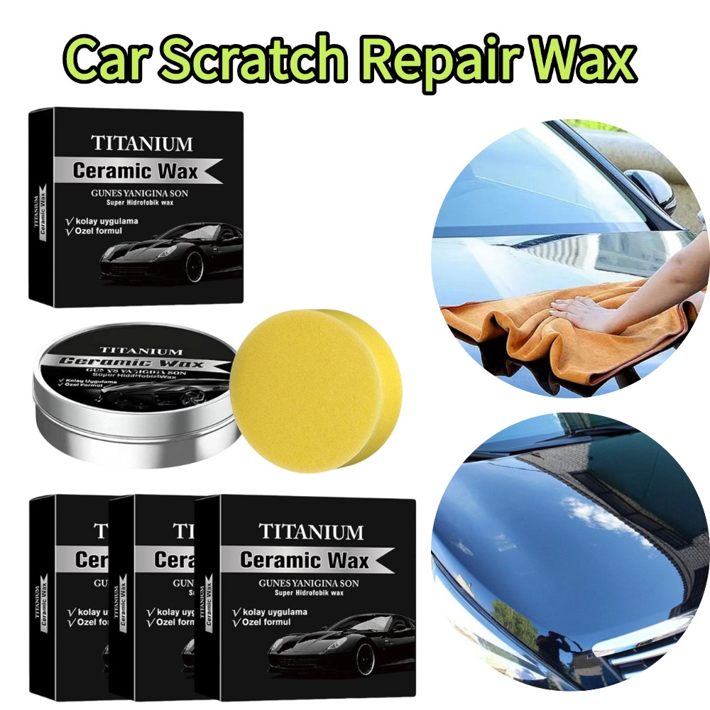 Cire céramique au titane 100g, - Car Scratch Repair Polishing Wax Paste avis et prix