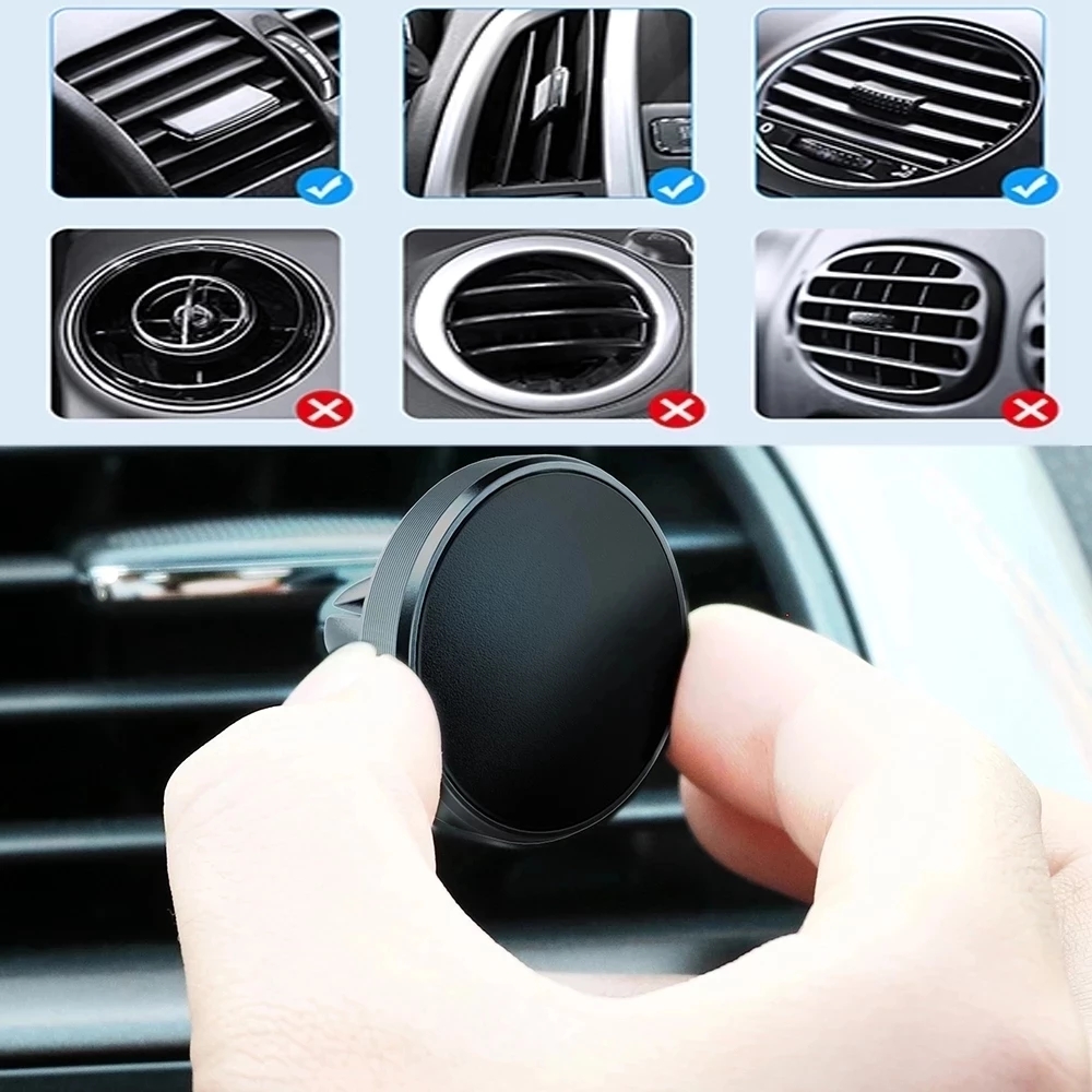 Support de téléphone magnétiqu - Magnetic Phone Holder For Car Vent avis et prix