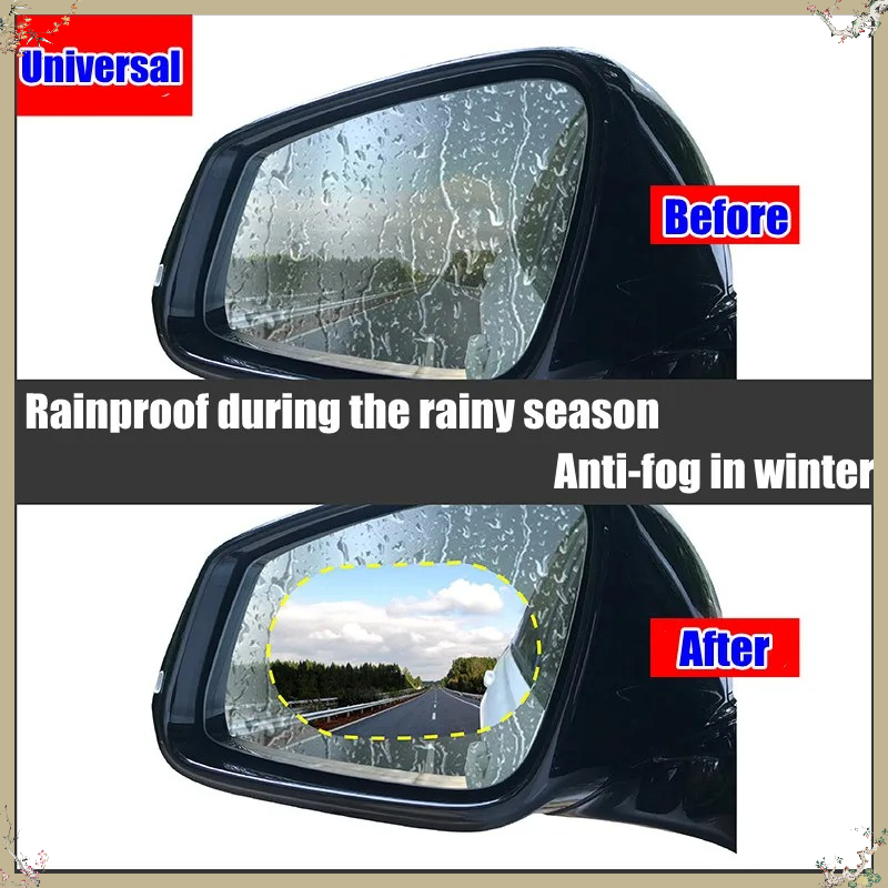 2 films autocollants pour rétr - Anti Glare Car Rearview Mirror Film avis et prix