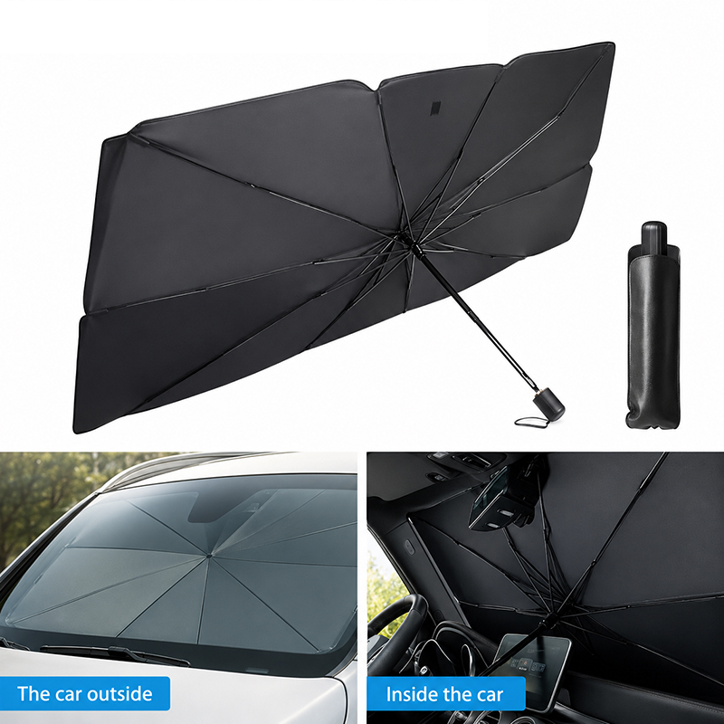Pare-soleil universel pliable  - Car Sunshade Windshield Umbrella Foldable avis et prix