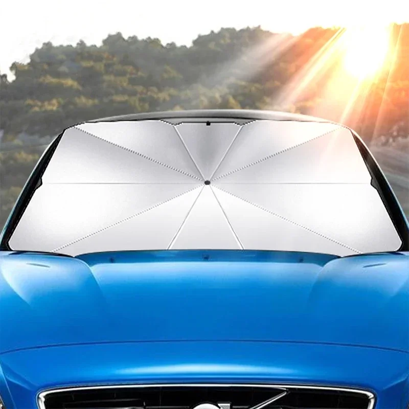 Pare-soleil pour pare-brise de - Car Sunshade Windshield Umbrella Foldable avis et prix