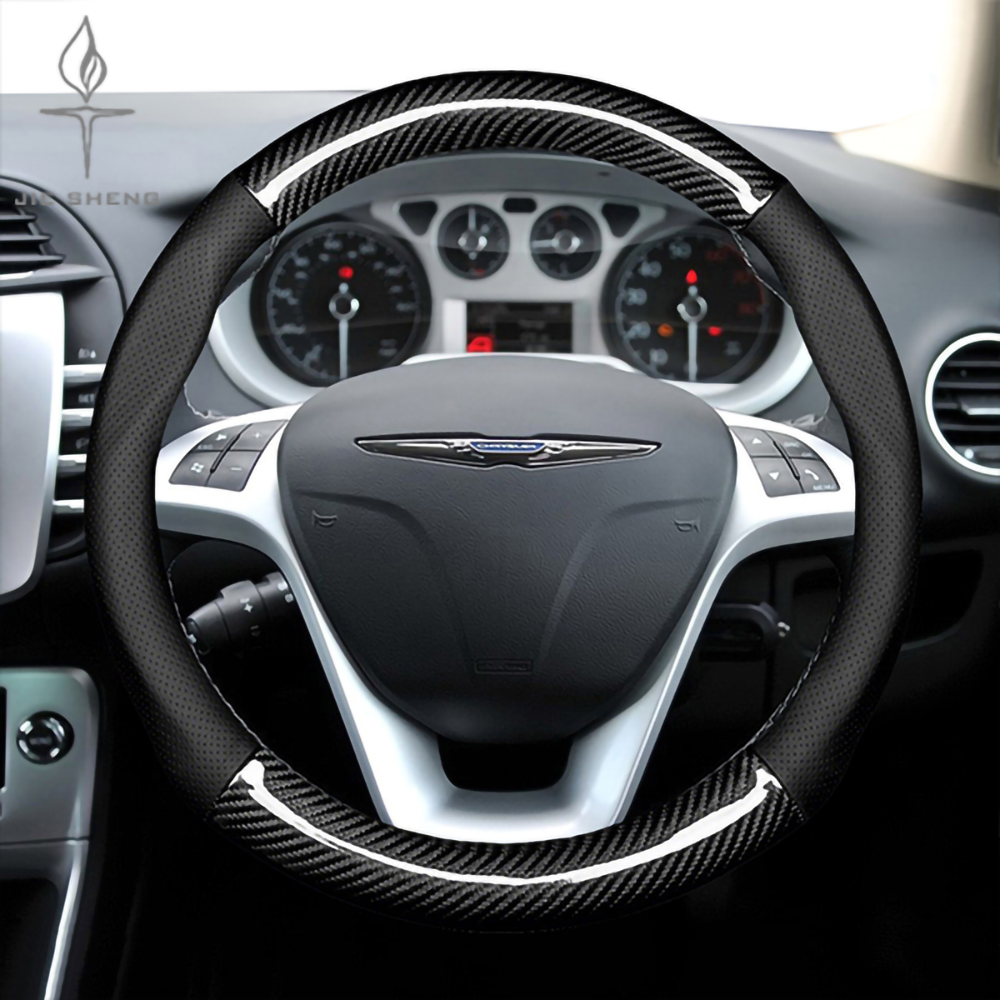 Housse de volant de voiture po - Car Steering Wheel Cover Anti Slip Breathable avis et prix