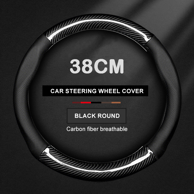 Housse de volant de voiture po - Car Steering Wheel Cover Anti Slip Breathable avis et prix