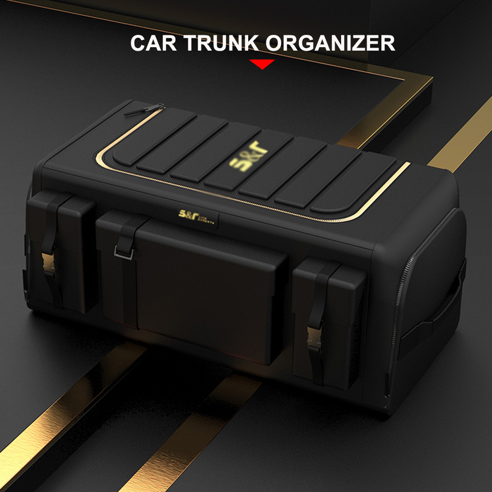 Boîte de Rangement Universelle - Car Trunk Organizer Foldable Storage Box avis et prix