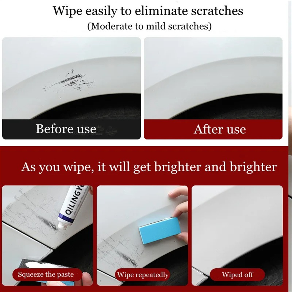 Kit de cire de réparation des  - Car Scratch Repair Polishing Wax Paste avis et prix