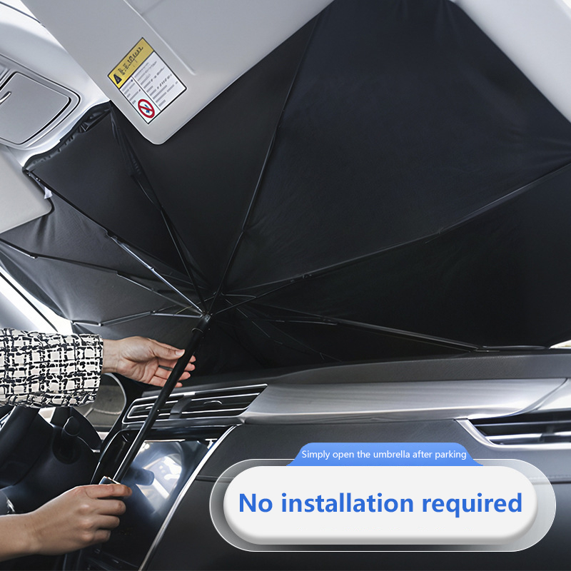 Parasol pare-soleil pour pare- - Car Sunshade Windshield Umbrella Foldable avis et prix